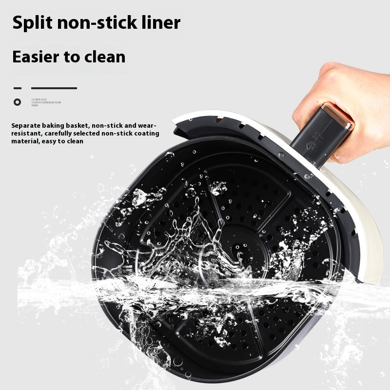 Cross-border European Standard Air Fryer Household Large Capacity Air Fryer Multi-functional Oven Chips Machine Deep Frying Pan