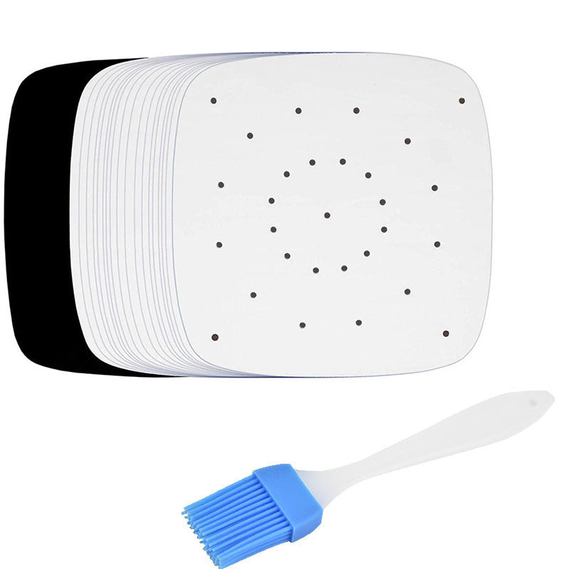 Household Air Fryer Baking Oil Paper Steamer Pad