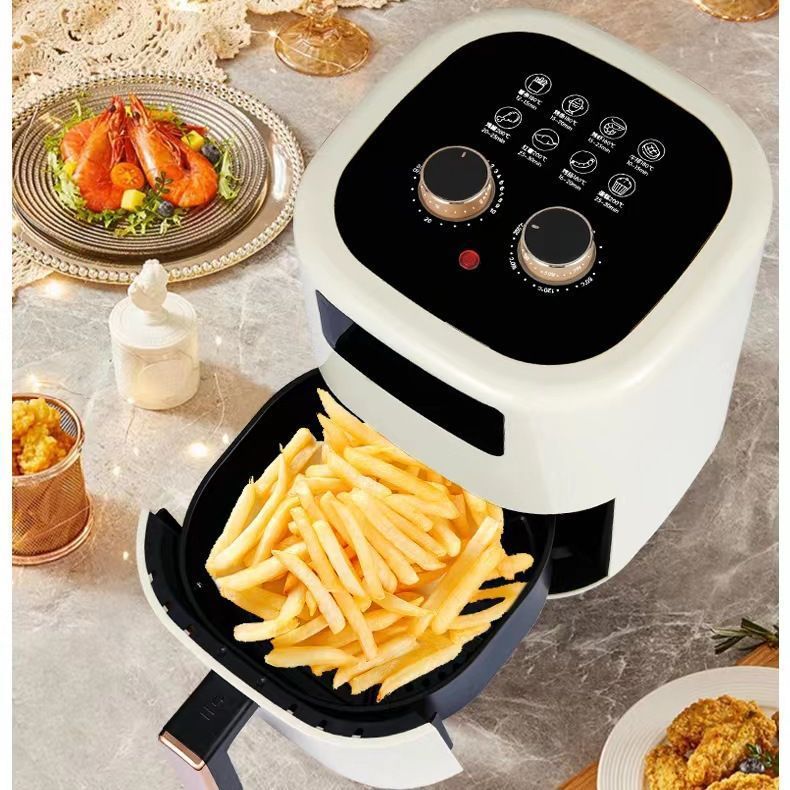 Cross-border European Standard Air Fryer Household Large Capacity Air Fryer Multi-functional Oven Chips Machine Deep Frying Pan