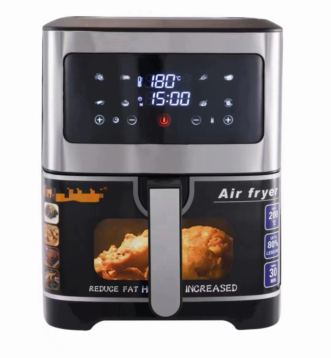 Visual Large Capacity 10.5 L Home Use and Commercial Use Mechanical Touch Screen Air Fryer Multi-Function All-in-One Machine Oven