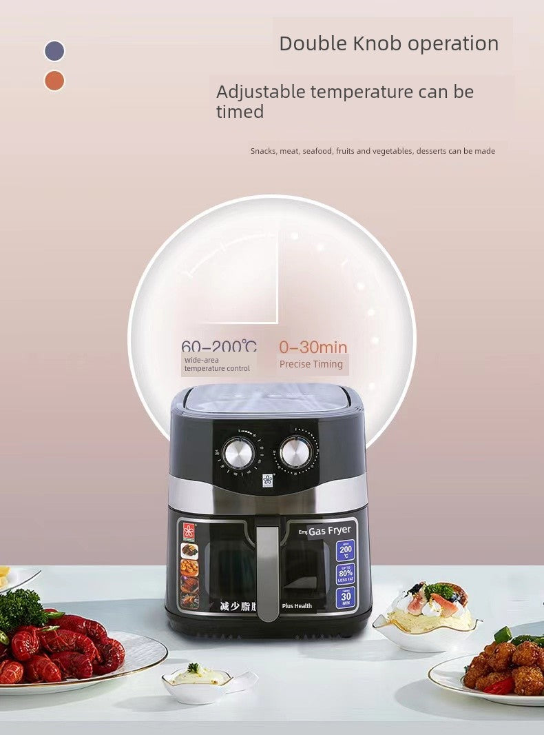 Visual Large Capacity 10.5 L Home Use and Commercial Use Mechanical Touch Screen Air Fryer Multi-Function All-in-One Machine Oven