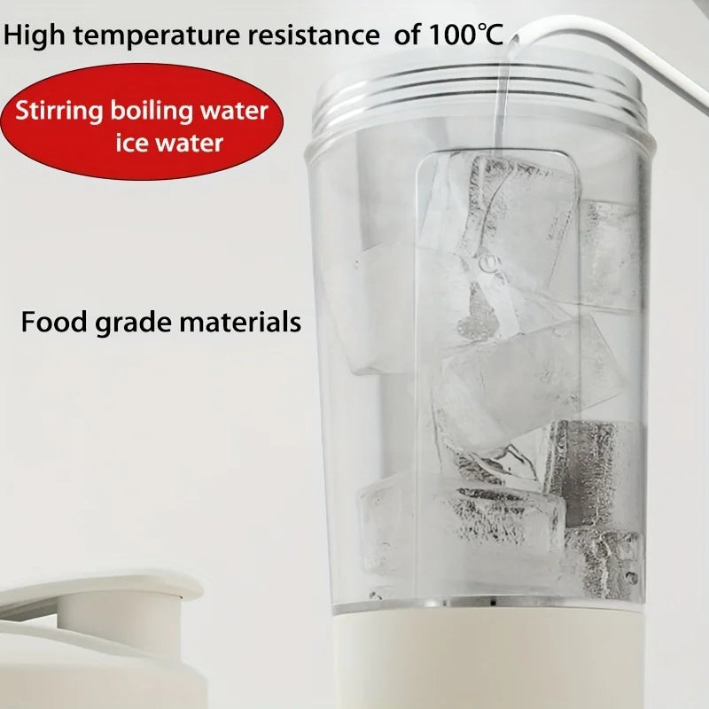 New Portable Electric Shaker Bottle USB Rechargeable Blender Multipurpose Mixer Cups for Fitness Workout Automatic Mixing Cup