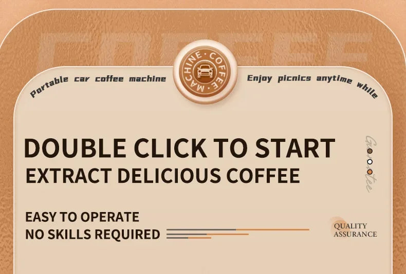 Portable Coffee Machine Maker Electric Capsule Ground Coffee Brewer Fit Powder Suitable Coffee Machine