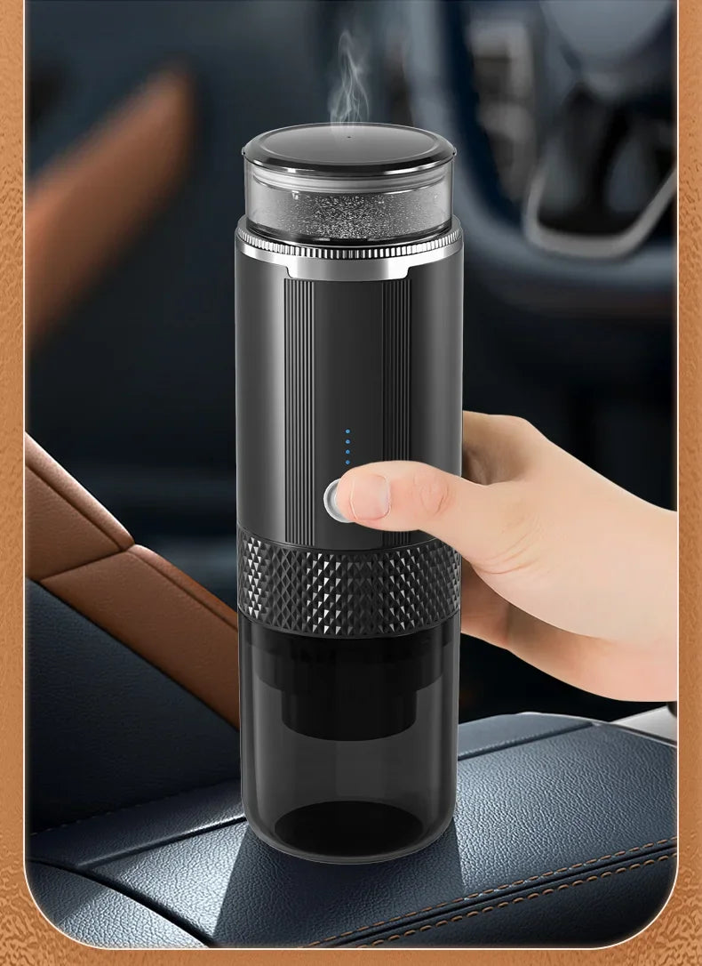 Portable Coffee Machine Maker Electric Capsule Ground Coffee Brewer Fit Powder Suitable Coffee Machine
