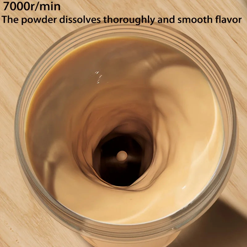 New Portable Electric Shaker Bottle USB Rechargeable Blender Multipurpose Mixer Cups for Fitness Workout Automatic Mixing Cup