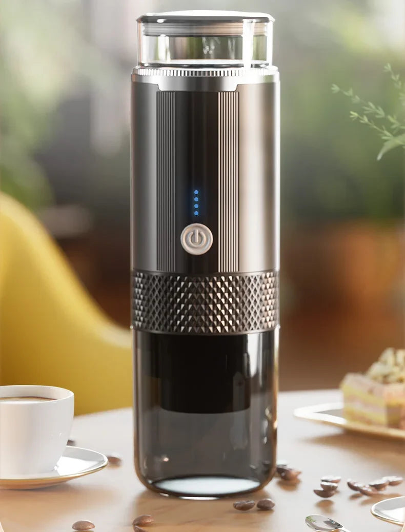 Portable Coffee Machine Maker Electric Capsule Ground Coffee Brewer Fit Powder Suitable Coffee Machine