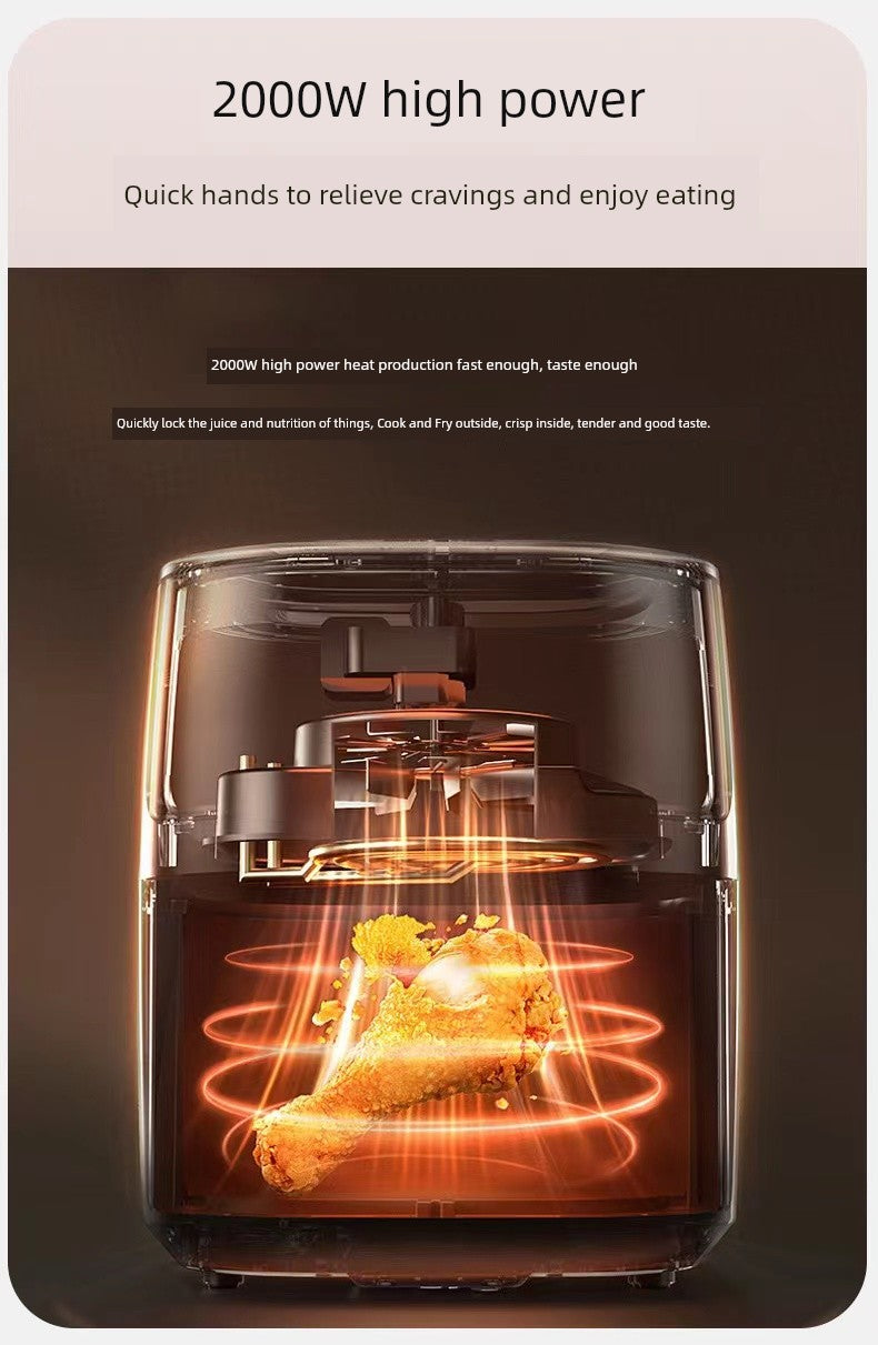 Visual Large Capacity 10.5 L Home Use and Commercial Use Mechanical Touch Screen Air Fryer Multi-Function All-in-One Machine Oven
