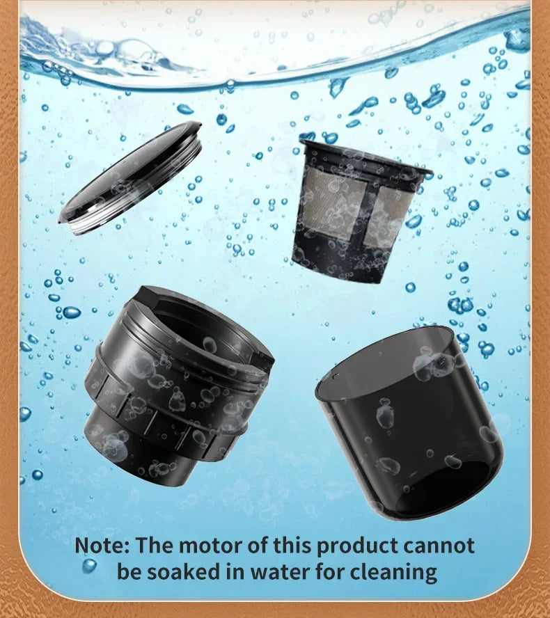 Portable Coffee Machine Maker Electric Capsule Ground Coffee Brewer Fit Powder Suitable Coffee Machine