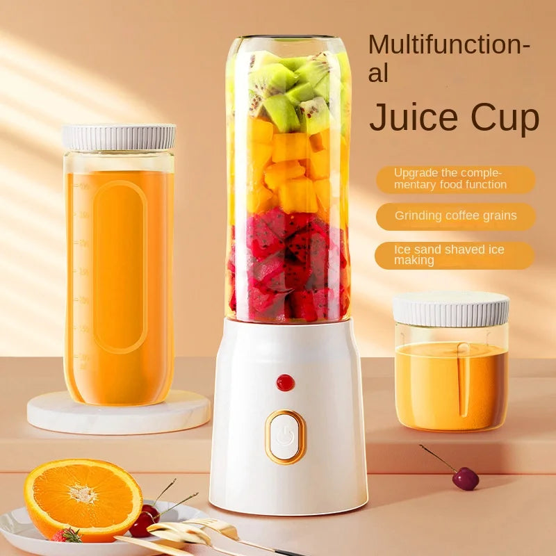 Portable Blender For Kitchen And Home Wireless Electric Fruit Juicer Machine Shakes and Smoothies Personal Travel Blender