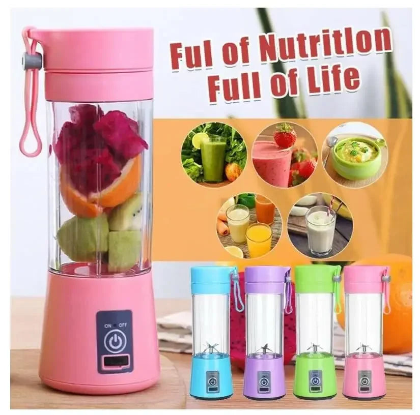 Portable Blender Home Portable Rechargeable High-power Fast Fruit Smoothie Juicer Multifunctional Milkshake Blender Cup