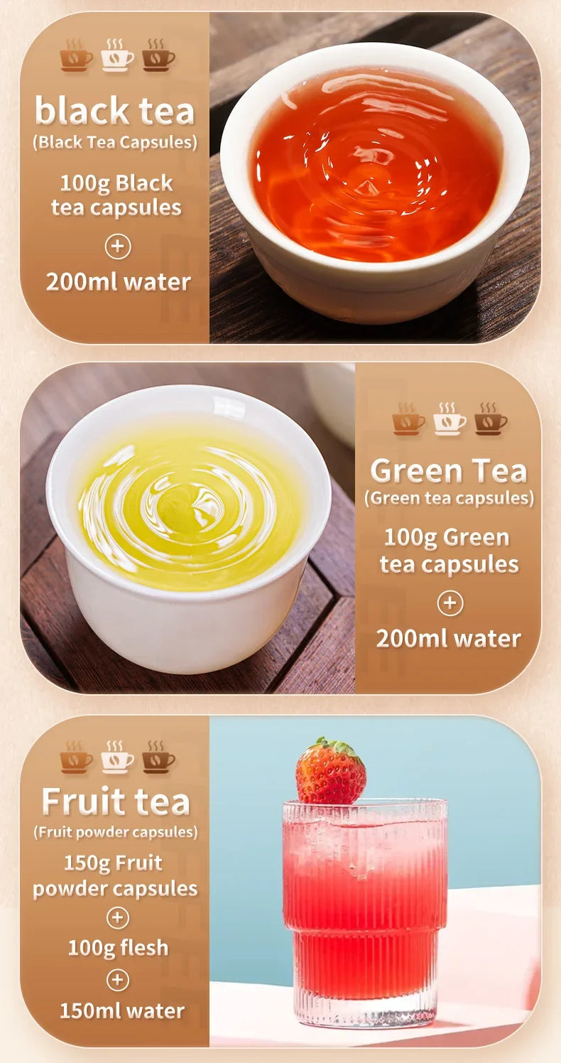 Portable Coffee Machine Maker Electric Capsule Ground Coffee Brewer Fit Powder Suitable Coffee Machine