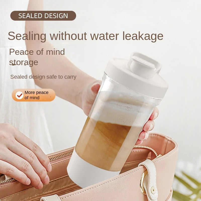 New Portable Electric Shaker Bottle USB Rechargeable Blender Multipurpose Mixer Cups for Fitness Workout Automatic Mixing Cup