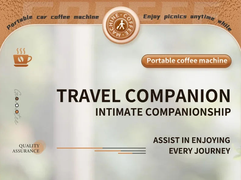Portable Coffee Machine Maker Electric Capsule Ground Coffee Brewer Fit Powder Suitable Coffee Machine