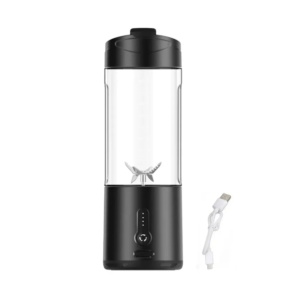 6 Baldes Portable Blender Powerful Personal juicer For Shakes Smoothies Usb Rechargeable Portable Cup Fruit Fresh Juice Mixer