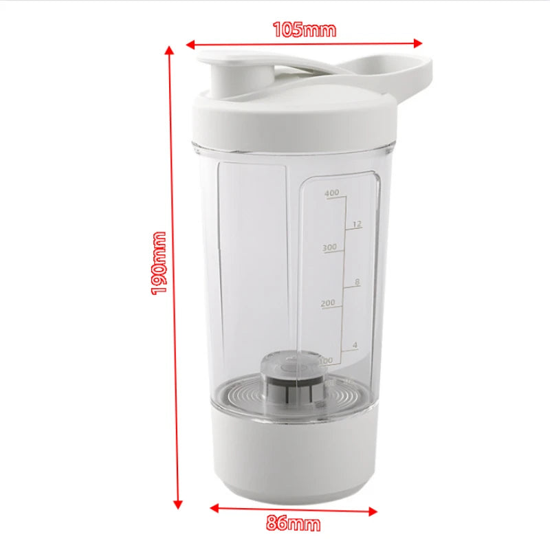 New Portable Electric Shaker Bottle USB Rechargeable Blender Multipurpose Mixer Cups for Fitness Workout Automatic Mixing Cup