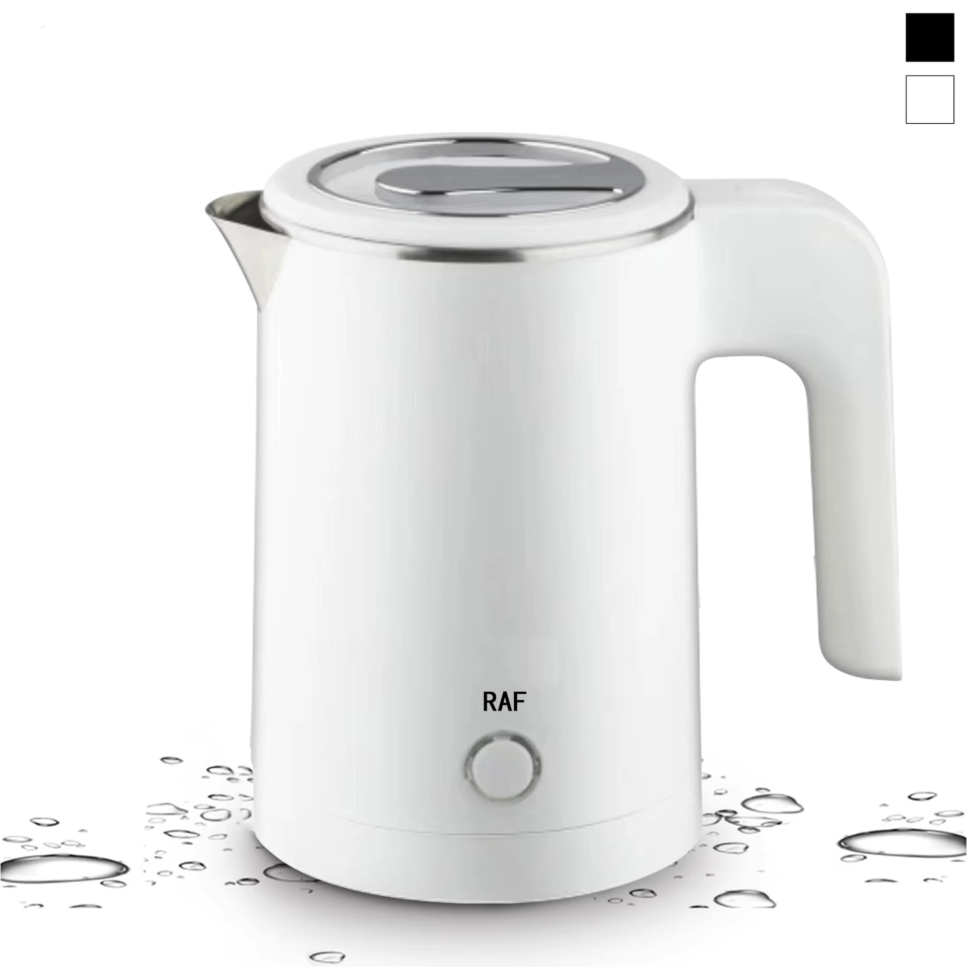 Travel Electric Kettle Tea Coffee 0.8L Stainless Steel Portable Water Boiler Pot for Hotel Family Trip Kitchen Smart Kettle Pot