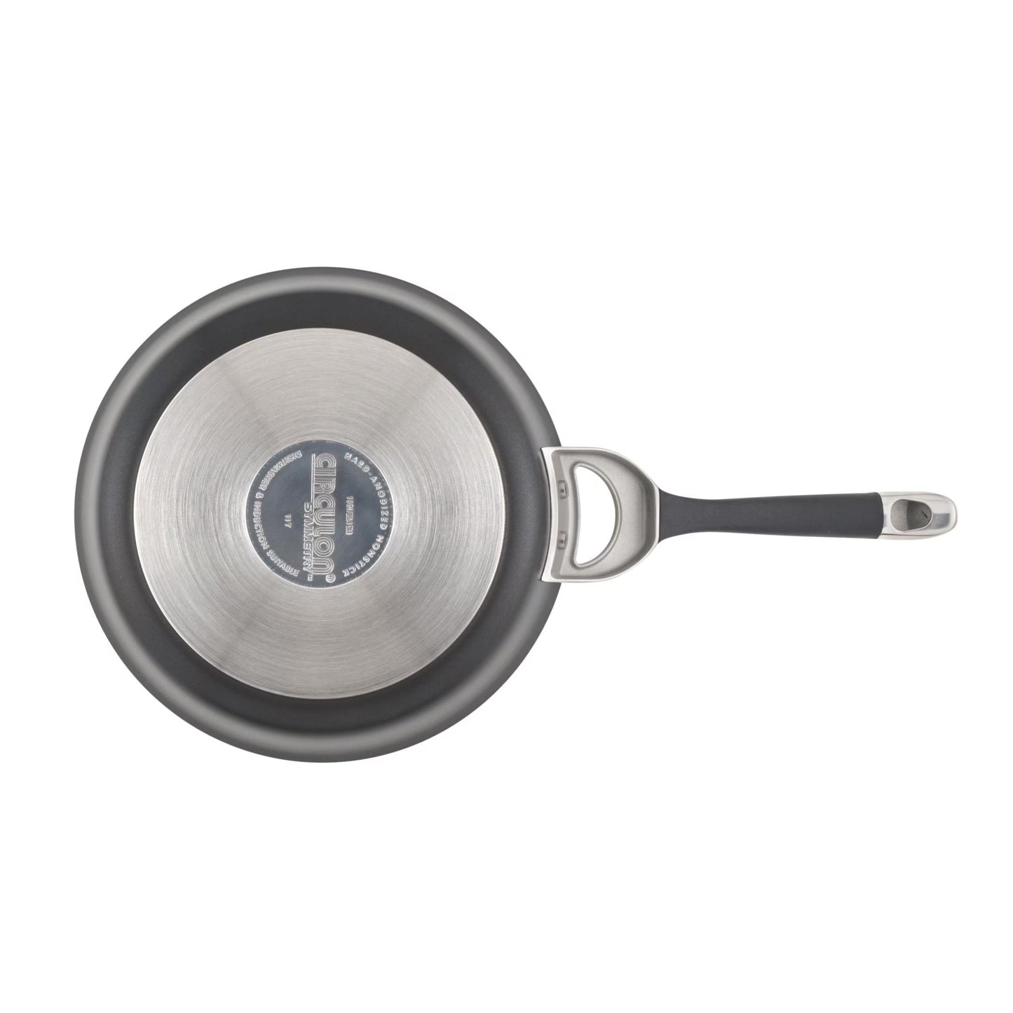 Symmetry 10 Inch and 12 Inch Nonstick Frying Pan, Black