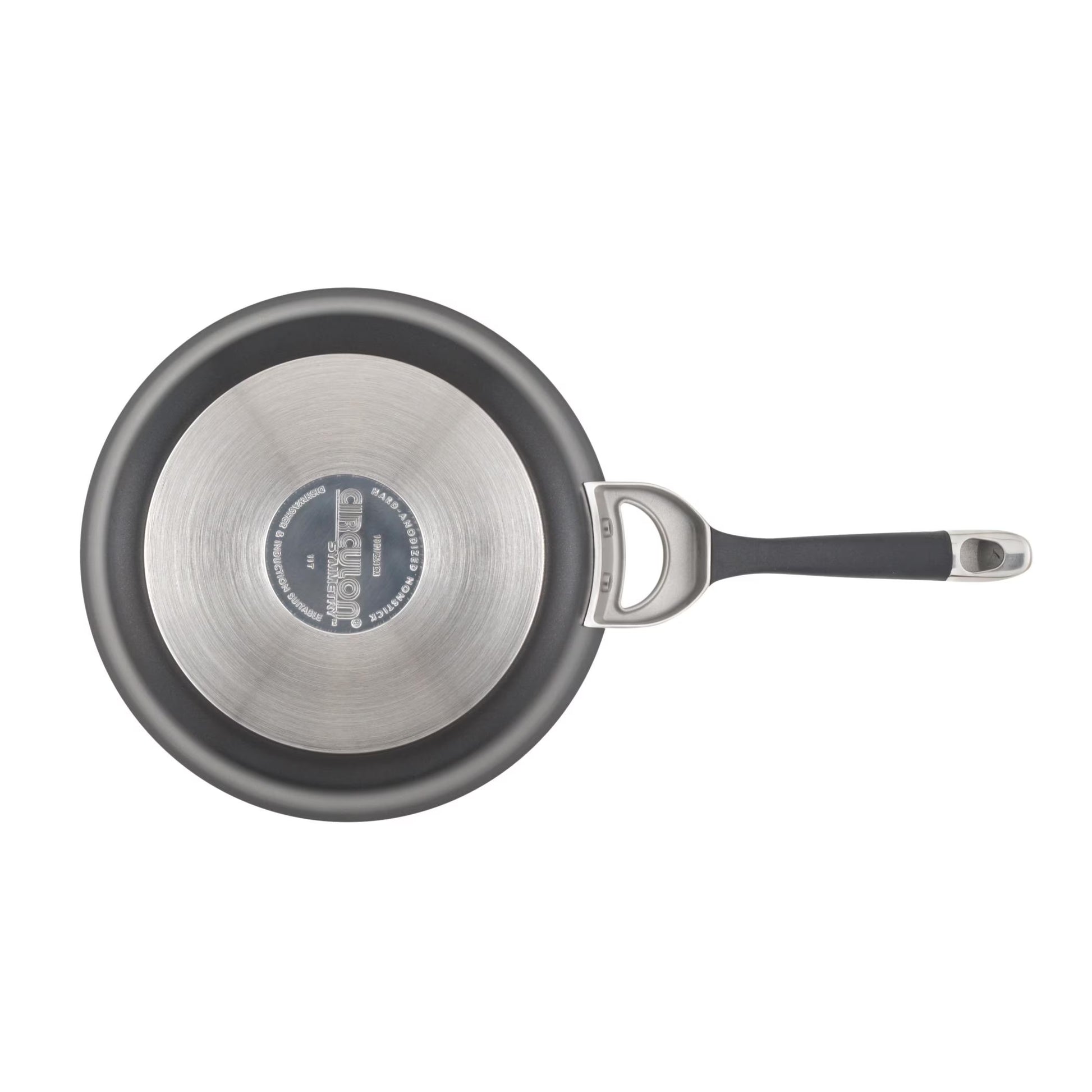 Symmetry 10 Inch and 12 Inch Nonstick Frying Pan, Black