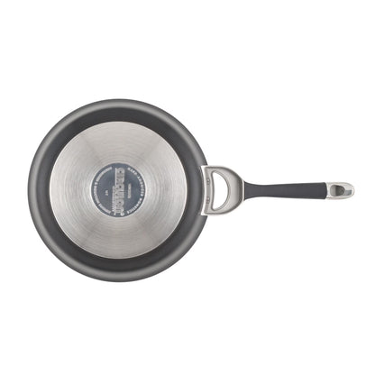 Symmetry 10 Inch and 12 Inch Nonstick Frying Pan, Black