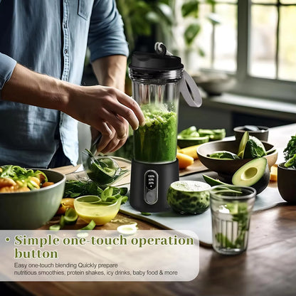 2025 New Portable Multifunctional High-Power Juicer Strong Motor Fast Crush 4000Mah Battery Indoor Outdoor Dual-Use Juice Cup