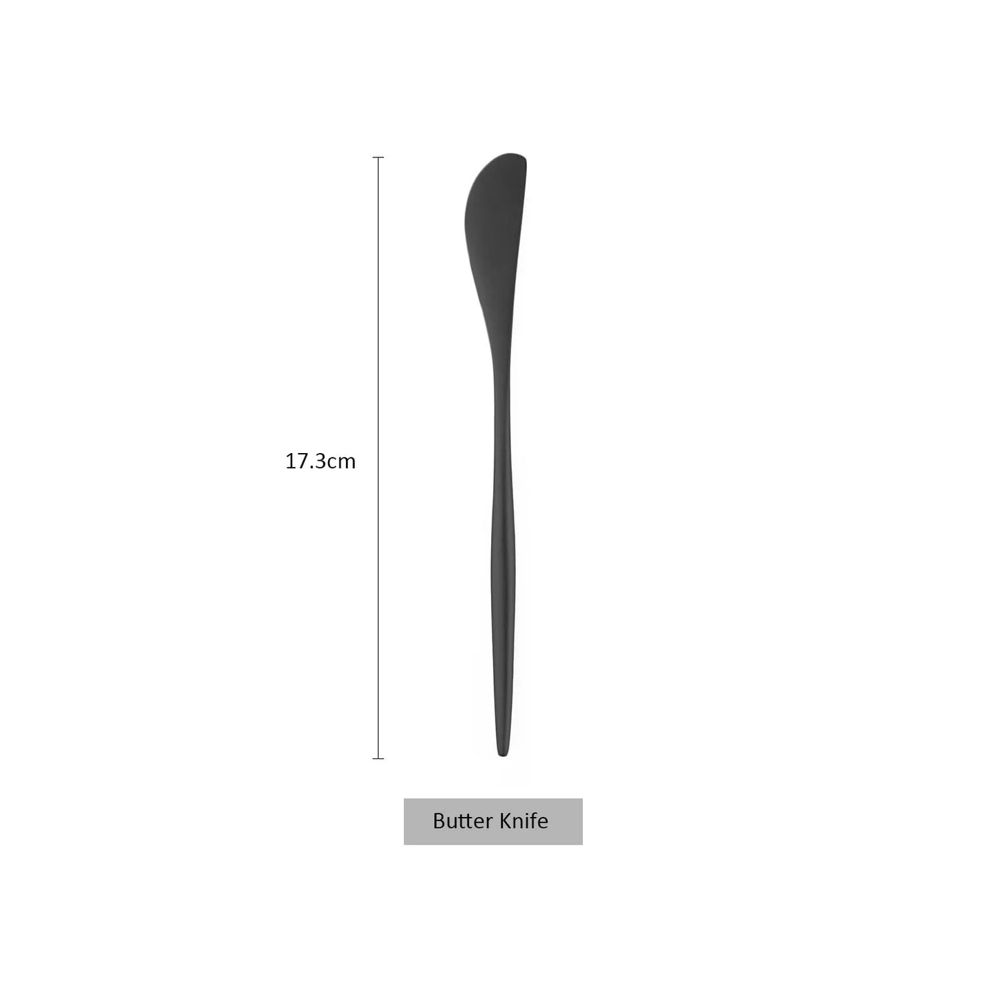 Matte Black Cutlery 18/10 Stainless Steel Flatware Set Kitchen Silverware Steak Tableware Dinnerware Spoon Fork Knife Chopsticks