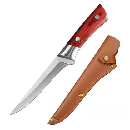 Hand-Forged Boning Knife Butchers' Knife Professional Cleaver Slicing Knife Household Cutting Knife Meat Cutter