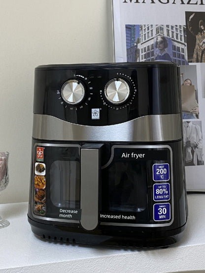 Visual Large Capacity 10.5 L Home Use and Commercial Use Mechanical Touch Screen Air Fryer Multi-Function All-in-One Machine Oven