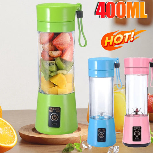 400ml Powerful Portable Blender for Smoothie Shakes Magnetic Charging Food Processor Fruit Mixer Machine Mini Juicer Blender Cup