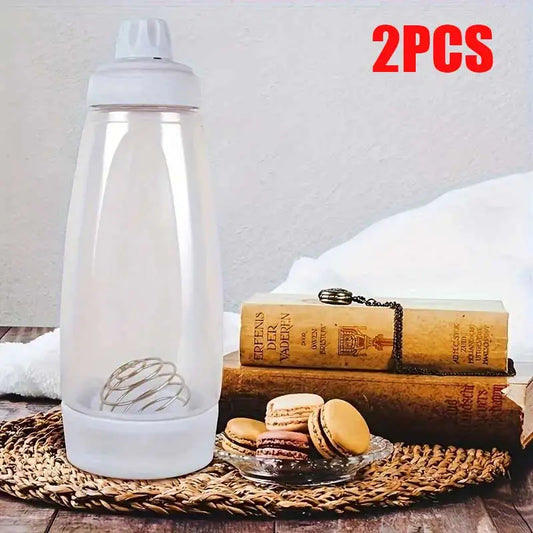 Pancake Batter Bottle Battler Mixer With Blender Ball Wire Whisk For Restaurant Baking Pancakes Cupcakes Muffins Crepes And More