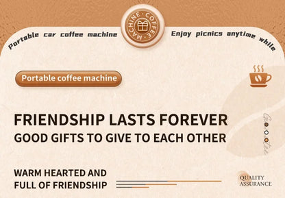 Portable Coffee Machine Maker Electric Capsule Ground Coffee Brewer Fit Powder Suitable Coffee Machine