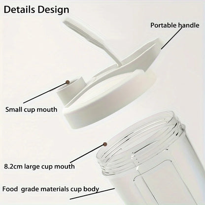New Portable Electric Shaker Bottle USB Rechargeable Blender Multipurpose Mixer Cups for Fitness Workout  Automatic Mixing Cup
