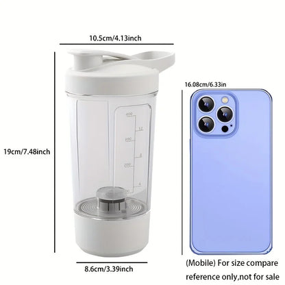 New Portable Electric Shaker Bottle USB Rechargeable Blender Multipurpose Mixer Cups for Fitness Workout  Automatic Mixing Cup