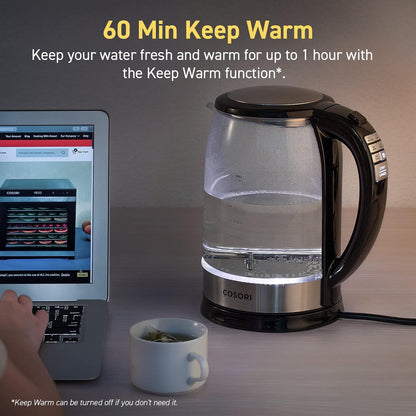 Electric Kettle and Gooseneck Kettle Bundle | Temperature Control Tea and Coffee Makers